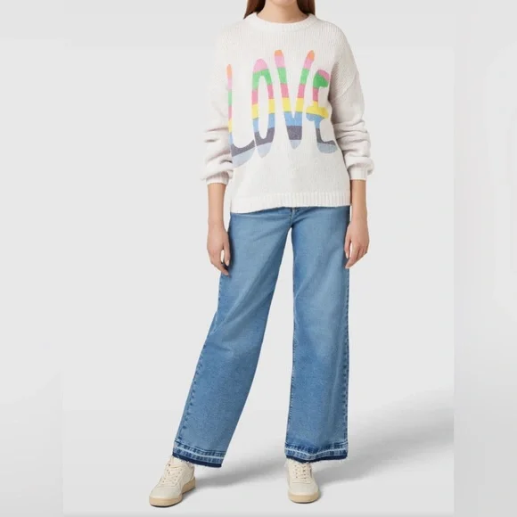 COPY - FROGBOX ALPACA KNIT SWEATER - Picture 1 of 9